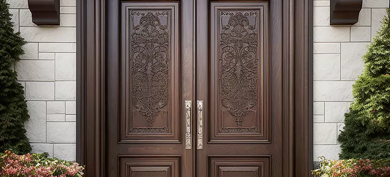 Double Front Doors in Palmetto Bay, FL